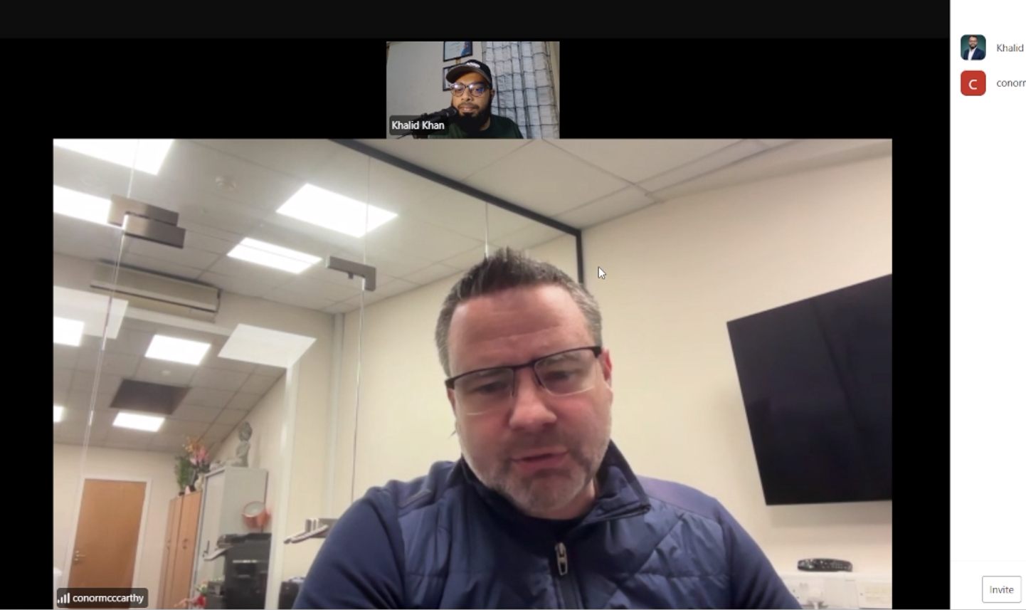 Client consultation meeting for YouTube growth strategy